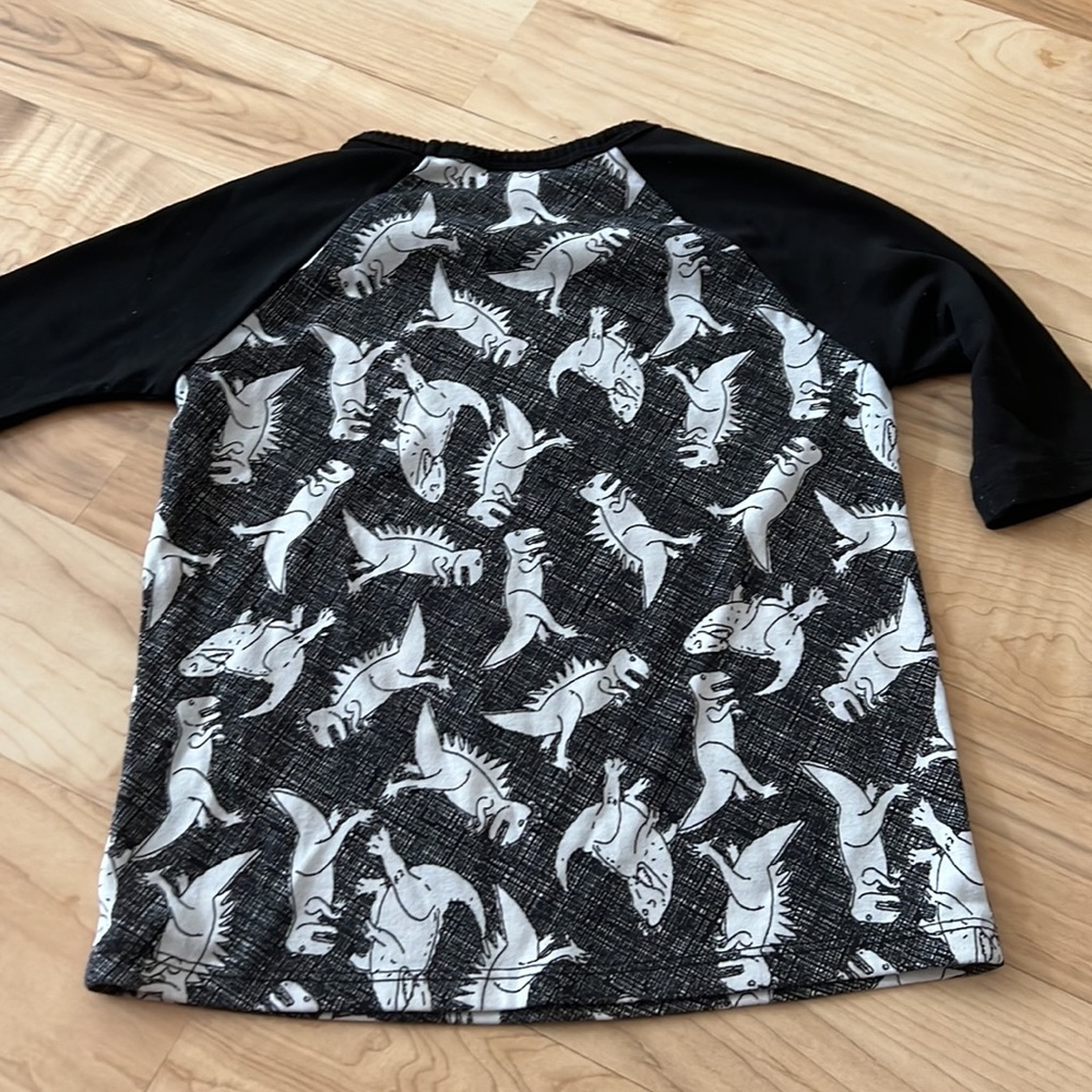 Size 2 Dinosaur Sloan Lularoe Raglan T - Picture 2 of 3